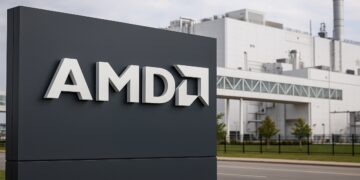 Una planta de AMD muestra su expansión en EE. UU. para fabricar chips frente a nuevos aranceles.