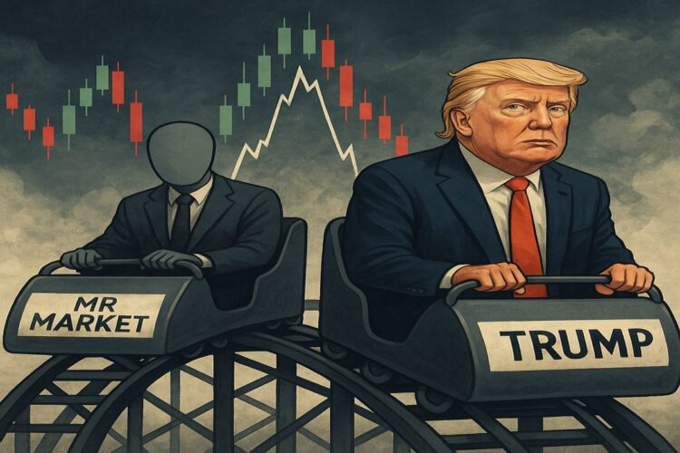 Trump y Mr Market en una montaña rusa financiera marcada por la volatilidad.
