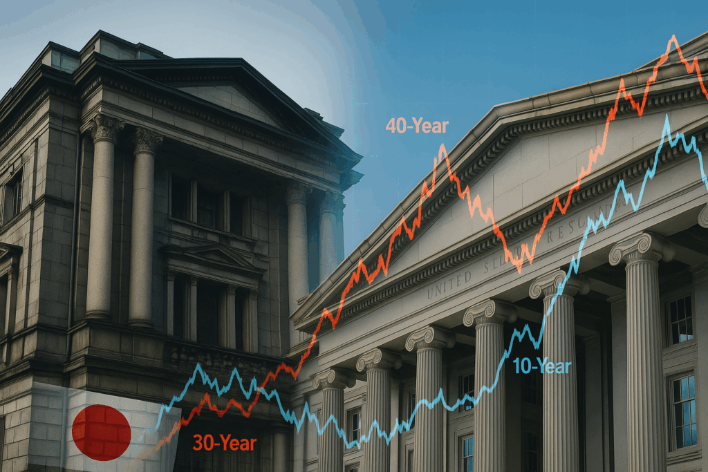 Japón enfrenta su peor subasta de bonos a 40 años