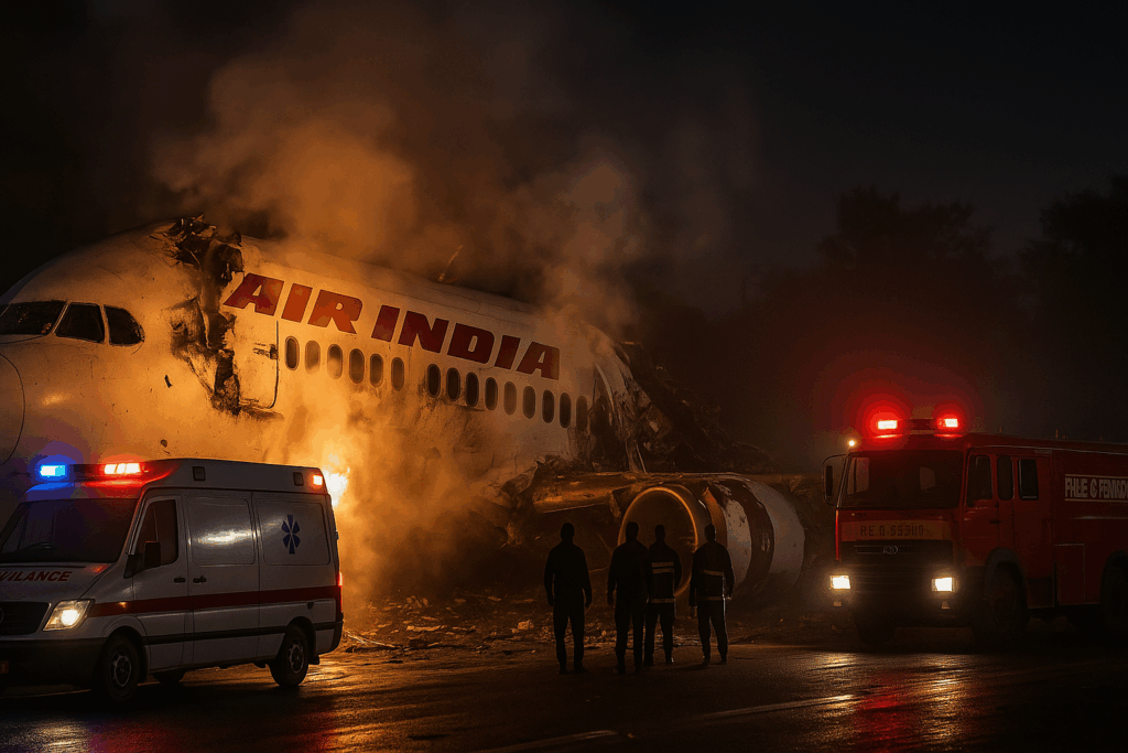 Se estrella avión de Air India rumbo a Londres con 242 personas a bordo