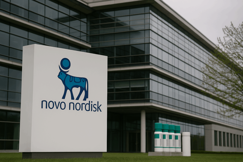 Acciones de Novo Nordisk caen tras recorte de previsiones
