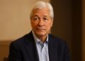 Jamie Dimon, CEO de JPMorgan, durante una conferencia financiera.