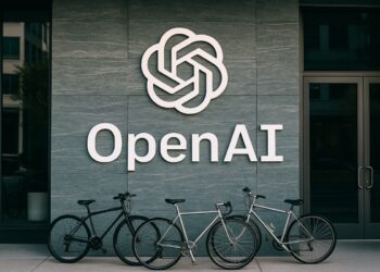 Sede de OpenAI con logo destacado al centro, simbolizando su nueva plataforma laboral
