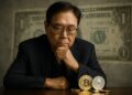 Robert Kiyosaki observa Bitcoin, Ethereum, oro y plata frente a un dólar deteriorado.
