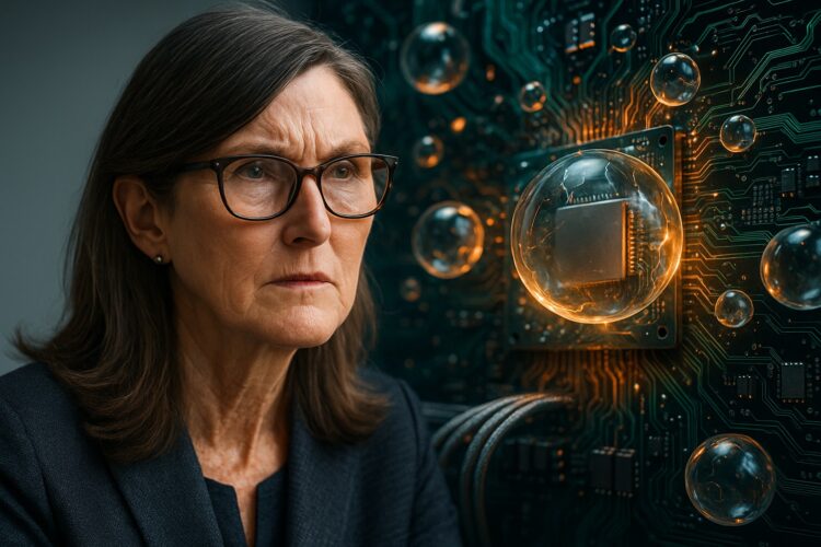 Cathie Wood analiza un entorno de inteligencia artificial tangible con señales de tensión tecnológica.