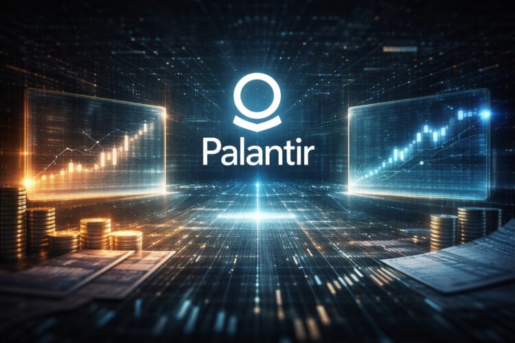 Palantir domina el centro mientras la IA redefine el mercado bursátil global.