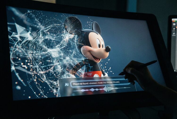 Artista crea Mickey Mouse con IA en Sora.