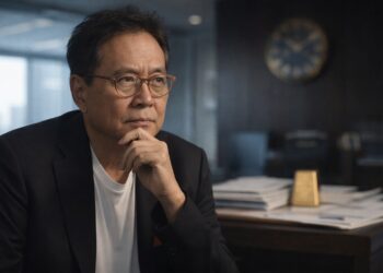 Robert Kiyosaki analiza en oficina financiera un activo con potencial de alza en 2026