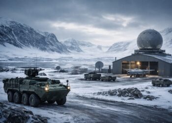 Base militar en Groenlandia con despliegue ártico que impulsa acciones de defensa.