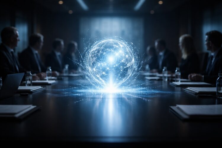 Líderes tecnológicos analizan el futuro de la IA en Davos.