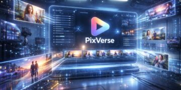 Entorno de video IA con PixVerse generando clips mediante inteligencia artificial avanzada.