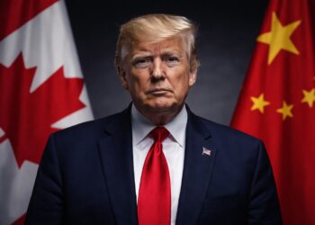 Trump anuncia aranceles a Canadá en medio de tensiones con China.