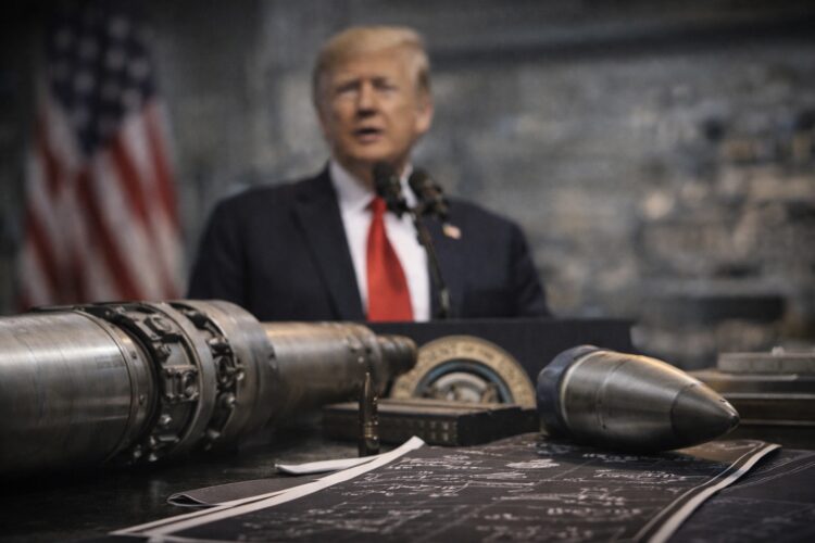 Trump anuncia aumento del presupuesto de defensa mientras acciones del sector suben