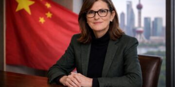 Cathie Wood vende acciones de defensa y refuerza apuesta en China.