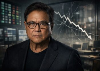 Kiyosaki advierte sobre el mayor colapso bursátil histórico.