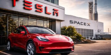 La acción de Tesla sube con fuerza luego de conocerse su exposición indirecta a SpaceX.