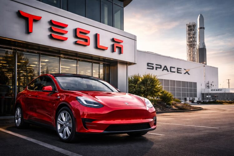 La acción de Tesla sube con fuerza luego de conocerse su exposición indirecta a SpaceX.