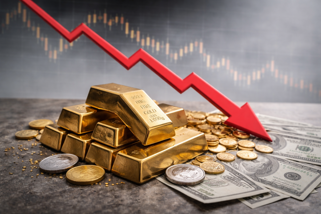 Metales preciosos sufren presión por tensiones internacionales