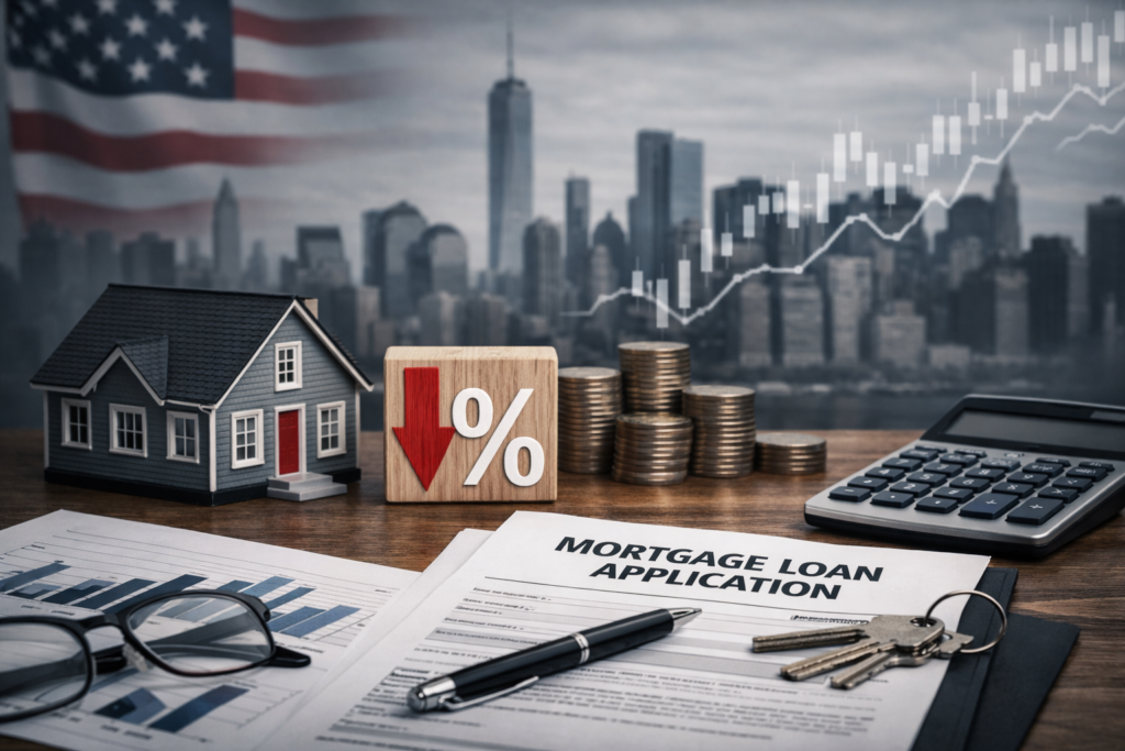 Mínimos en hipotecas impulsan giro inmobiliario en EEUU