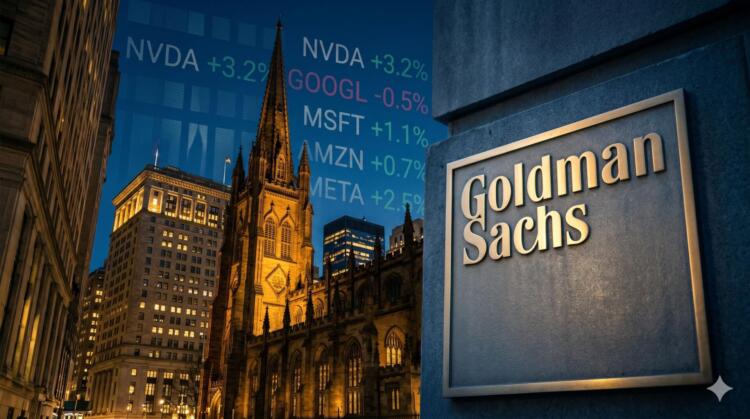 Goldman Sachs elige 5 acciones Big Tech antes del Q1 2026 — bitfinanzas.com