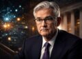 Powell bajo tensión con red de IA y entorno financiero oscuro.