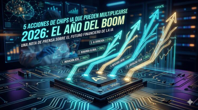 5 acciones de chips IA que pueden multiplicarse este 2026