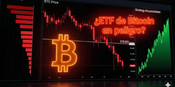 Los ETF Bitcoin spot registraron 490 millones de dólares en salidas netas en solo tres sesiones mientras BTC no logra reconquistar los 78.000 dólares.