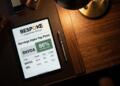 Informe Bespoke en tablet: destaca NVDA con 86% éxito, tabla con tickers NVDA y RL.