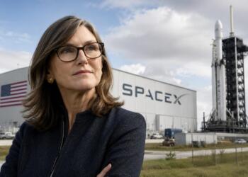 Cathie Wood refuerza su apuesta por SpaceX con nueva compra.