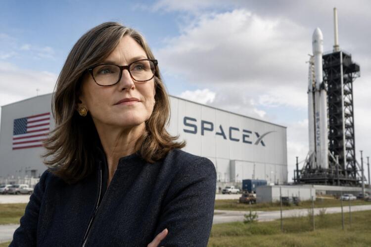 Cathie Wood refuerza su apuesta por SpaceX con nueva compra.