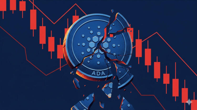 Caida de ADA Cardano