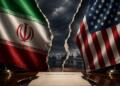 Banderas de Irán y Estados Unidos frente a una negociación rota.