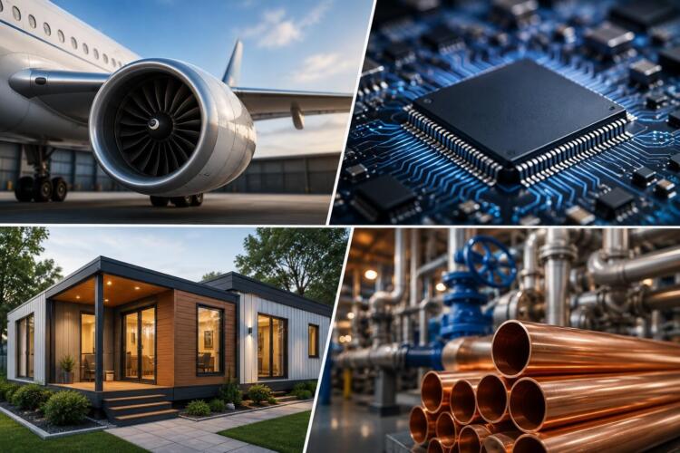 Aviación, tecnología, vivienda e industria representan el universo de las small caps.