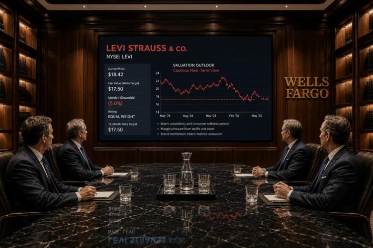 Perspectiva de valorización de Levi Strauss en Wells