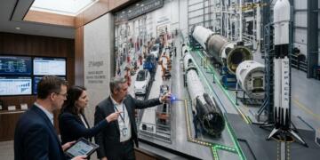Analistas de JPMorgan revisan panel sobre producción de Tesla y ensamblaje de cohetes SpaceX.
