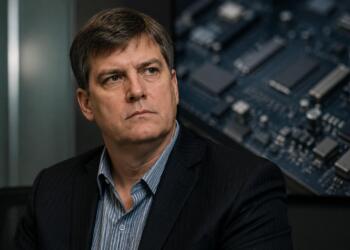 Michael Burry durante un análisis del sector tecnológico.