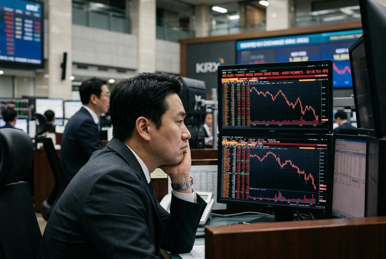 La tensión geopolítica hunde al Kospi un 4,5% mientras el crudo se dispara