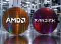 Obleas de AMD y Sandisk en una planta de semiconductores