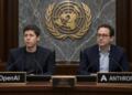 Directores de OpenAI y Anthropic participan en una sesión oficial bajo el emblema ONU.