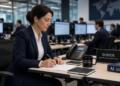 Analista financiera en oficina de mercados de capitales y bonos